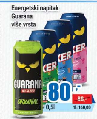 Energetski napitak Guarana