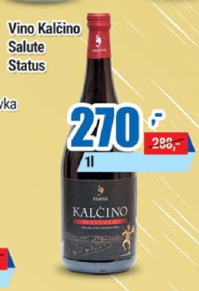 Vino Kalčino Salute Status