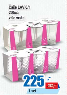 Čaše LAV 6/1