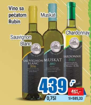 Vino sa pečatom Rubin