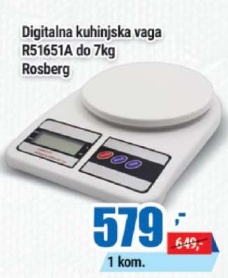 Digitalna kuhinjska vaga