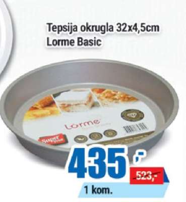 Tepsija okrugla 32x4,5cm