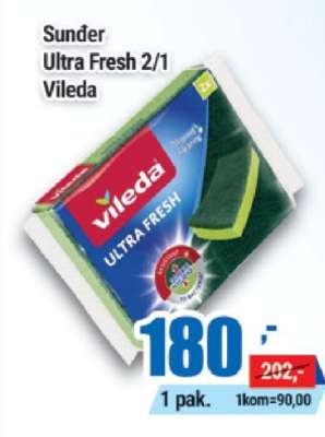 Sunder Ultra Fresh 2/1 Vileda