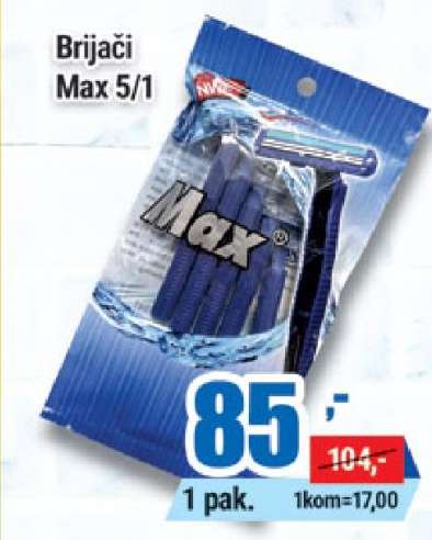 Brijači Max 5/1
