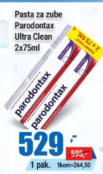 Pasta za zube Parodontax Ultra Clean 2x75ml