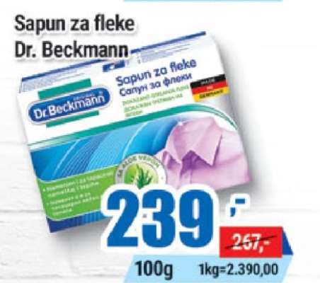 Sapun za fleke Dr. Beckmann