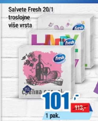 Salvete Fresh 20/1