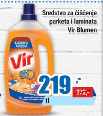 Sredstvo za čišćenje parketa i laminata Vir Blumen