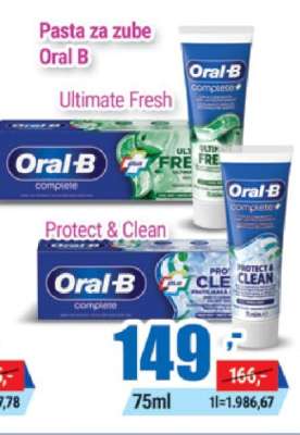 Pasta za zube Oral B