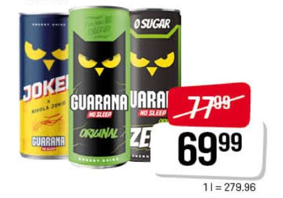 Guarana No Sleep Energy Drink