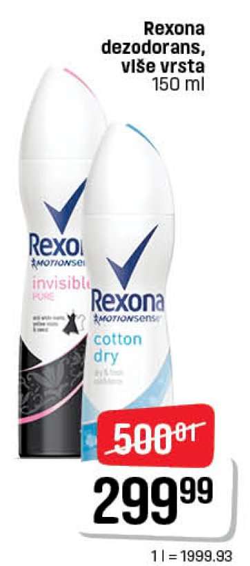Rexona Dezodorans