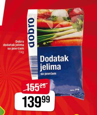 Dobro dodatak Jelima sa povrćem