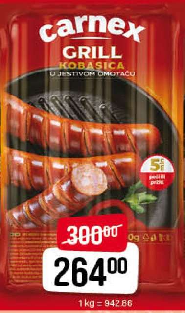 CARNEX GRILL KOBASICA