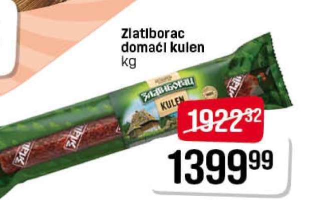 Zlatiborac domaći kulen