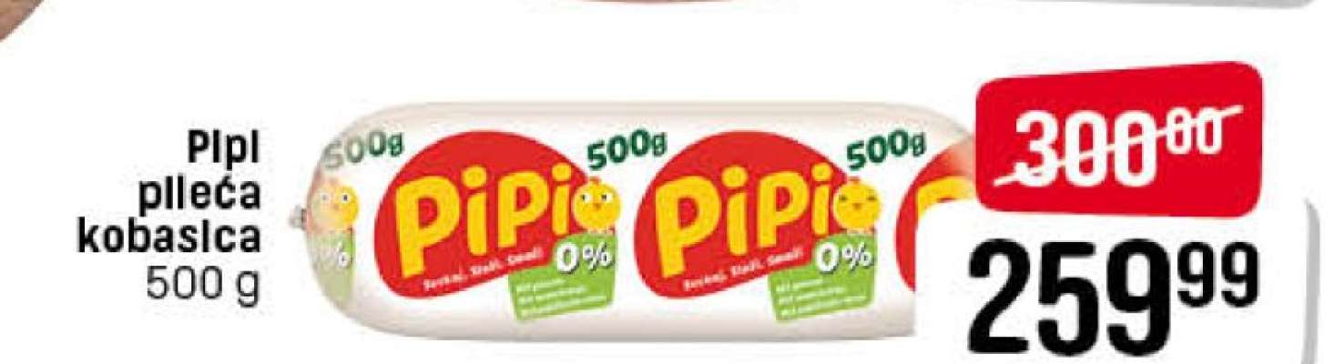 Pipi pileća kobasica