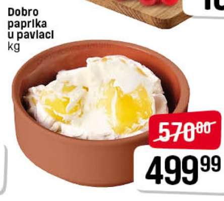 Dobro paprika u pavlaci