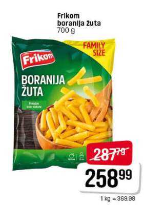 Frikom Boranija žuta