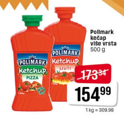 Pollmark kečap više vrsta