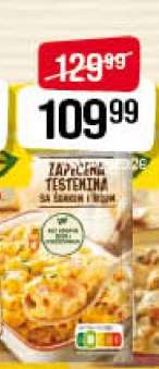 Zapečena Testenina sa Sirom i Šunkom