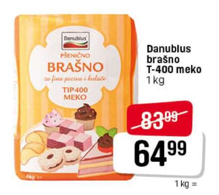 Danublus brašno T-400 meko