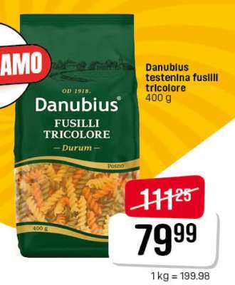 Danubius Fusilli Tricolore