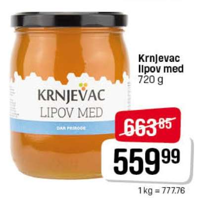 Krnjevac lipov med