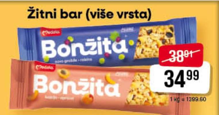 Žitni bar (više vrsta) Bonžita