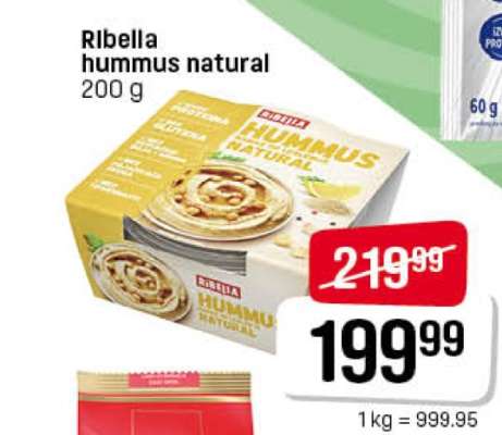 RIBELLA HUMMUS natural
