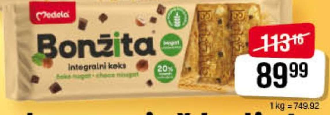 Bonžita integralni keks