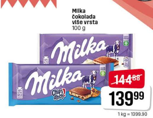 Milka Čokolada Više vrsta