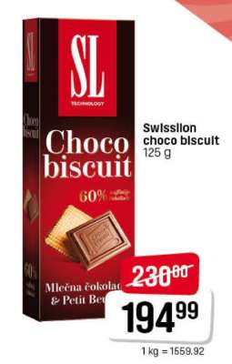 Swissllon choco biscuit