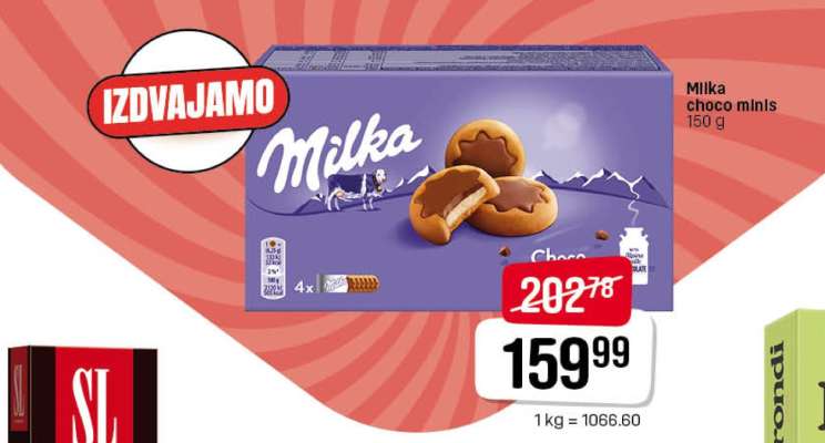 Milka choco minis