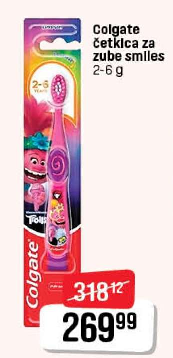 Colgate četkica za zube smiles