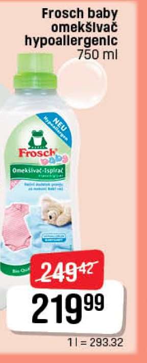 Frosch baby aviváž hypoalergenní 750 ml