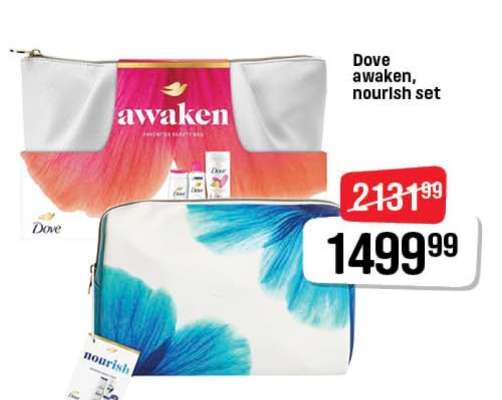 Dove awaken, nourish set