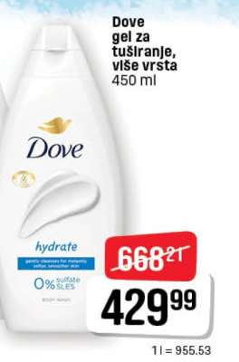 Dove gel za tuširanje