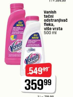 Vanish tecni odstranjivač fleka više vrsta