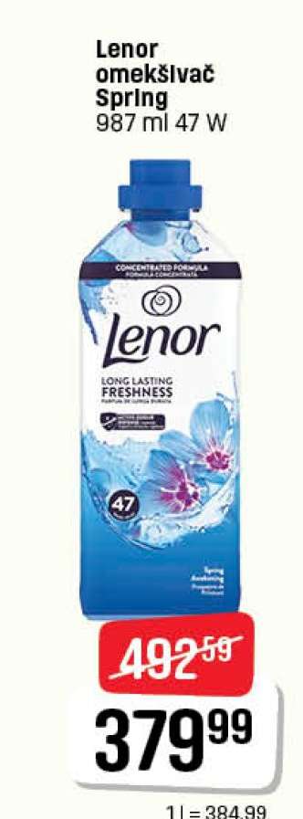 Lenor omekšivač spring