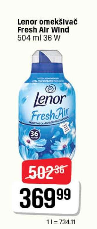 Lenor omekšivač Fresh Air Wind