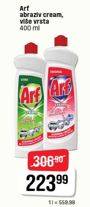 Arf abraziv cream