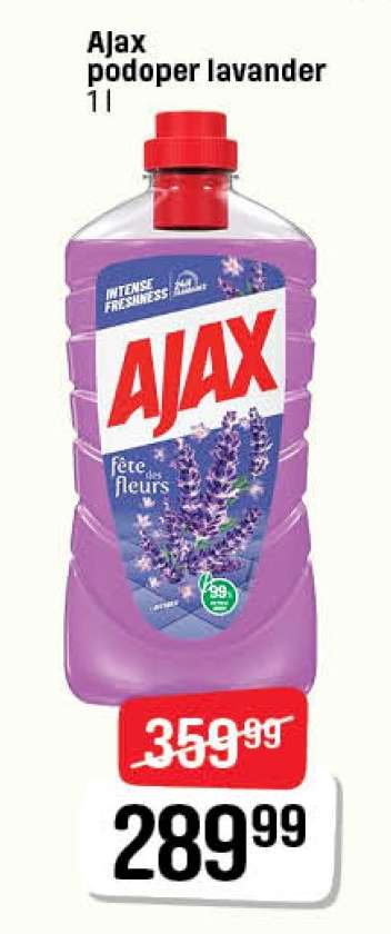 Ajax podoper lavander 1 l