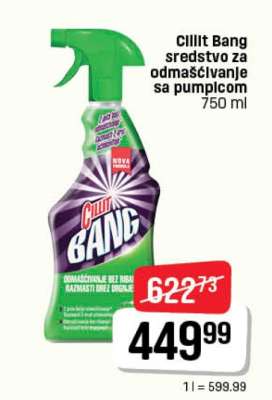 Cillit Bang sredstvo za odmašćivanje sa pumpicom