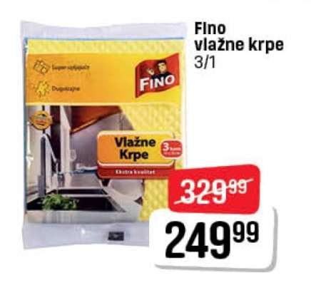 Fino vlažne krpe 3/1