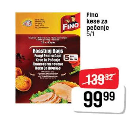 Fino kese za pečenje 5/1