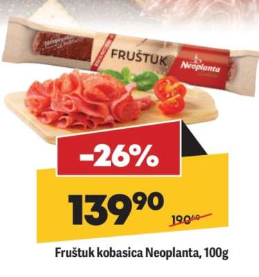 Fruštuk kobasica Neoplanta 100g