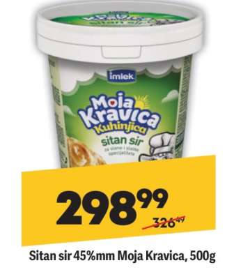 Sitan sir 45 mm Moja kravica 500g