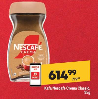 Kafa Nescafe Crema Classic 95g