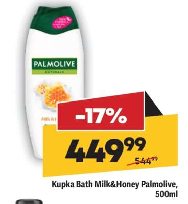 Kupka Bath Milk&Honey Palmolive, 500ml
