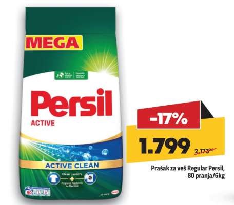 Prašak za veš Regular Persil