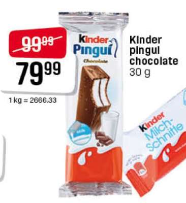 Kinder Pingui Chocolate